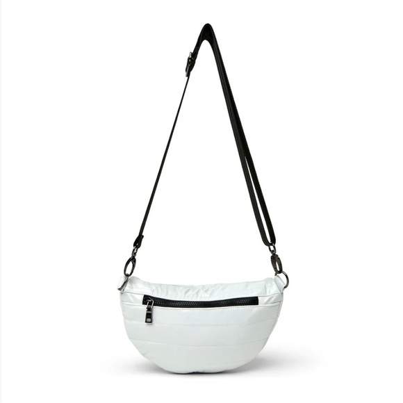 *NWT* THINK ROYLN LITTLE RUNAWAY BAG IN WHITE PATENT - Picture 3 of 5